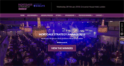 Desktop Screenshot of mortgagestrategyawards.co.uk
