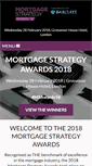 Mobile Screenshot of mortgagestrategyawards.co.uk